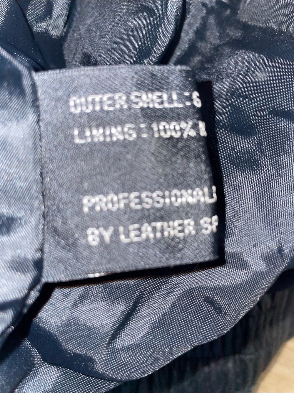 Black Leather Biker Jacket - Women's Classic Moto Style - Picture 7 of 8
